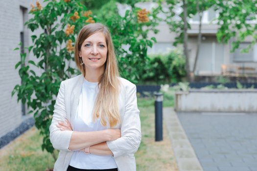 Die Autorin und Journalistin Berit Hullmann, Foto: Daniel Lagerpusch