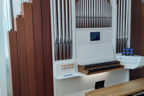 Die Orgel der BKMS Essen (Foto: J&ouml;rg Stephan Vogel/BKMS)